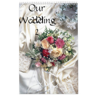 Calendrier Mural Notre mariage 2012