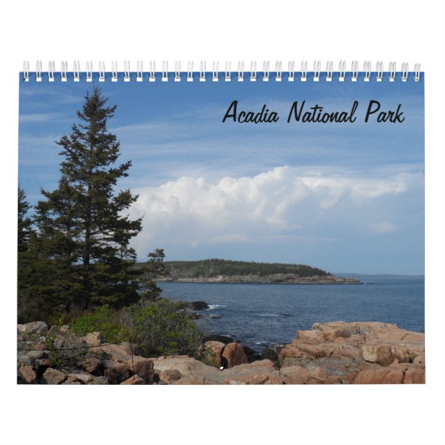 Calendrier Mural Parc national de l'Acadie (Protection)