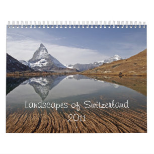 Calendrier Mural Paysages de la Suisse