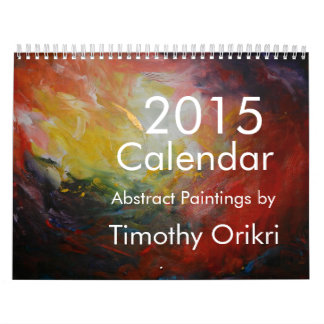 Calendrier Mural Peintures 2015 de Calendrier-Résumé par Timothy