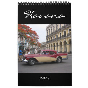 Calendrier Mural photographie 2014 de la Havane