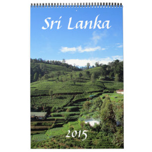 Calendrier Mural photographie 2015 du Sri Lanka