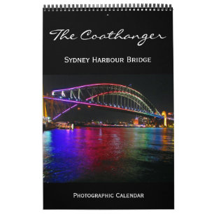 Calendrier Mural photographie sydney cintre