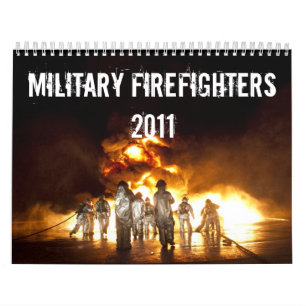 Calendrier Mural Pompiers militaires 2011