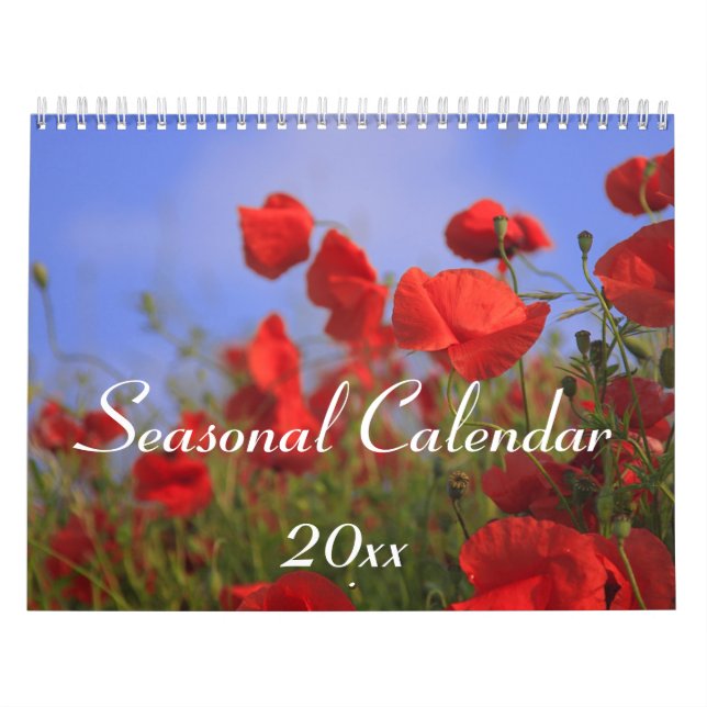 Calendrier mural saisonnier (Protection)