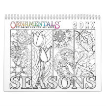 Saisons d'OrnaMENTALs colorant au cours de l'année