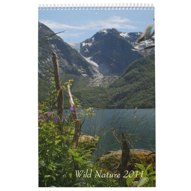 Calendrier mural sauvage de nature (Protection)