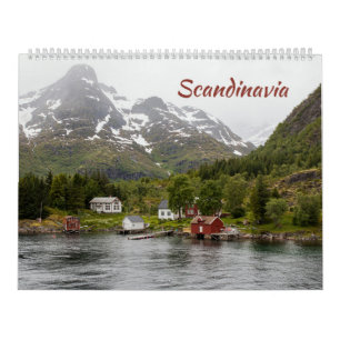 Calendrier Mural Scandinavia