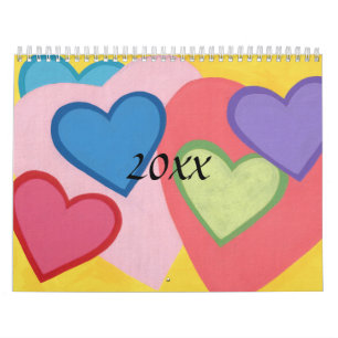 Calendrier Mural Scènes artistiques Personnalisées Imprimées Calend