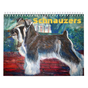 Calendrier Mural Schnauzers