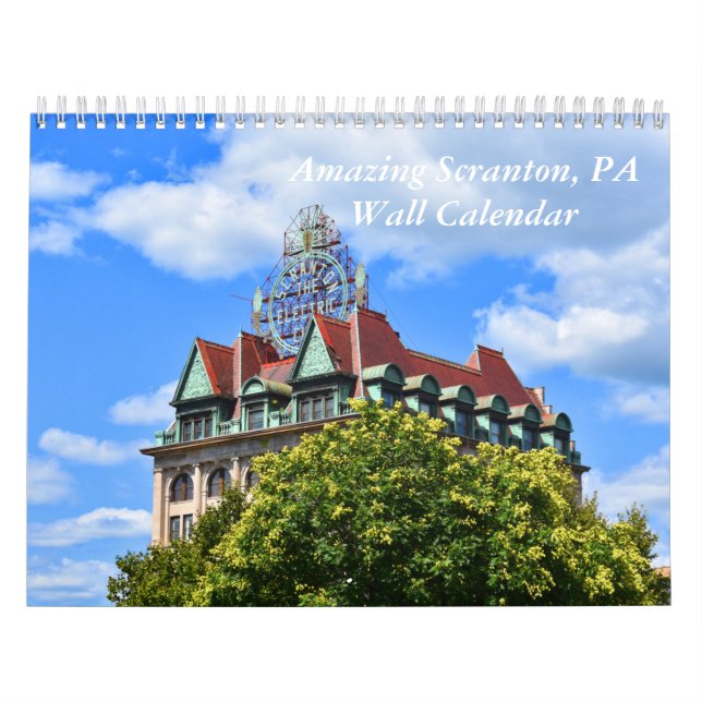 Calendrier mural Scranton PA Extraordinaire (Protection)
