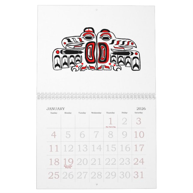 Calendrier Mural Spiritueux de la côte ouest   2013 (Jan 2026)