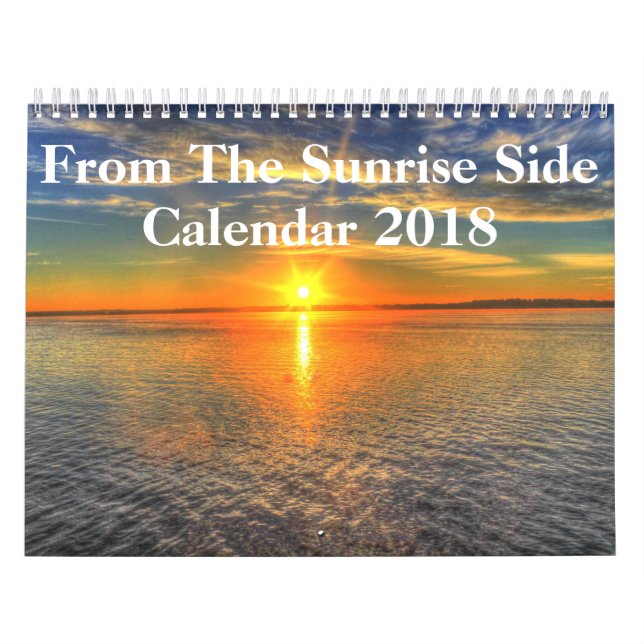 Calendrier Mural Sunrise Side 2018 (Protection)