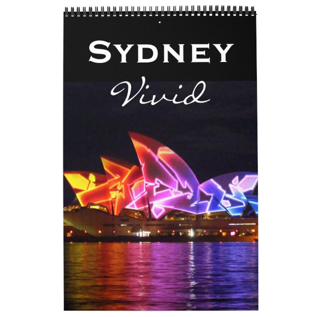 Calendrier Mural sydney vivid (Protection)
