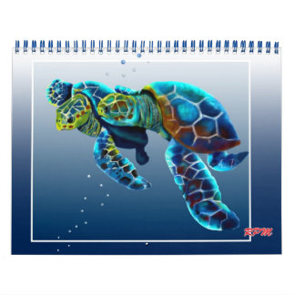 Calendrier Mural Un conte de deux tortues