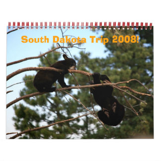 Calendrier Mural Vacances dans le Dakota du Sud