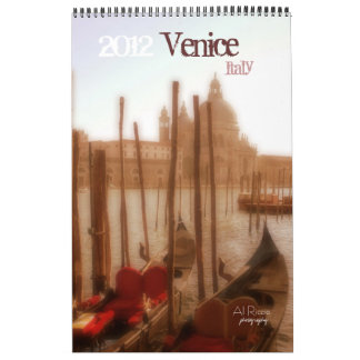 Calendrier Mural Venise, Italie, 2012,