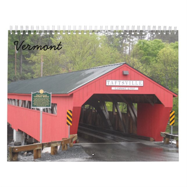 Calendrier Mural Vermont (Protection)
