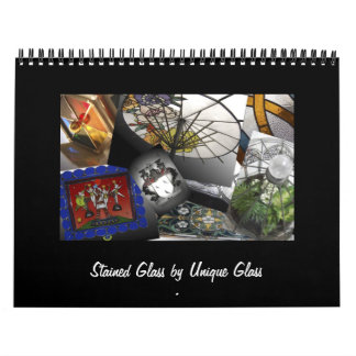 Calendrier Mural Verre souillé par le verre unique 2011