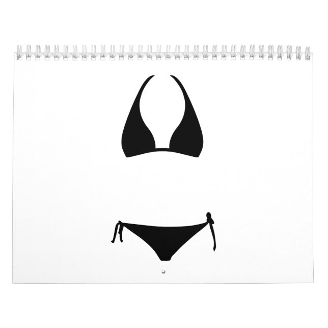 Calendrier Mural Vêtements de bain de bikini (Protection)