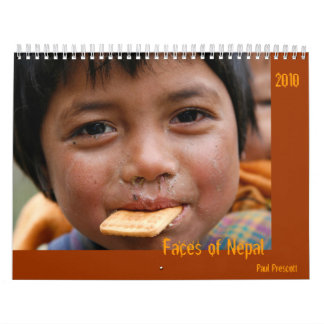 Calendrier Mural Visages du Népal