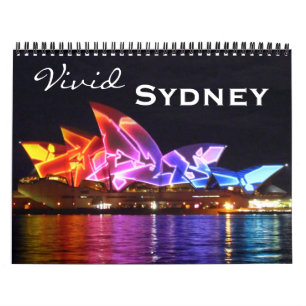 Calendrier Mural Vivid Sydney 2027