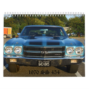 Calendrier Mural Voitures classiques