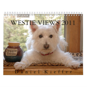 CALENDRIER MURAL WESTIE REGARDE 2011
