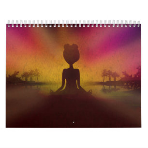 Calendrier Mural Yoga de méditation
