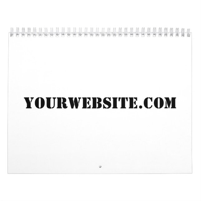 Calendrier Mural YourWebSite.com (Protection)