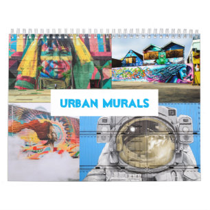 Calendrier Murales murales de rue Artwork 2020