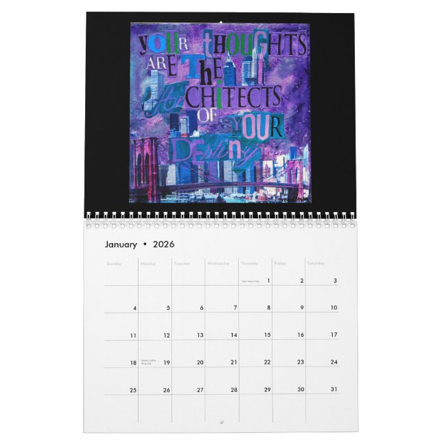Calendrier musical 2013 de motivation (Jan 2026)