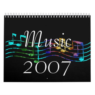 Calendrier Musique 2007
