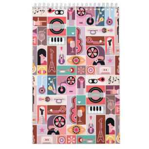 Calendrier Musique pop