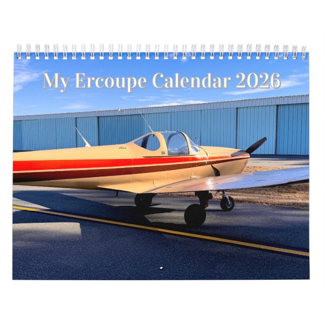 Calendrier My Ercoupe Calendar 2026 (Protection)