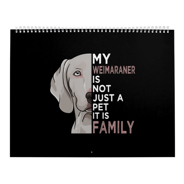 Calendrier My Weimaraner (Protection)