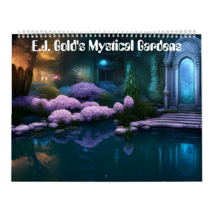 Calendrier Mystical Gardens par E.J. Gold