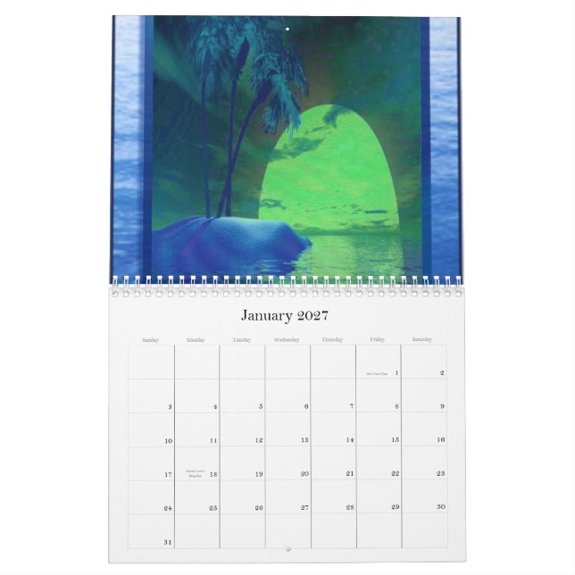 Calendrier Nature 2009 (Jan 2027)