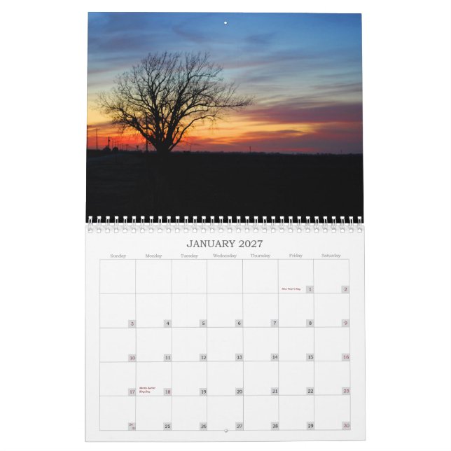Calendrier Nature 2012 (Jan 2027)