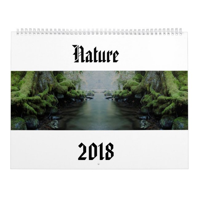 Calendrier Nature 2018 (Protection)