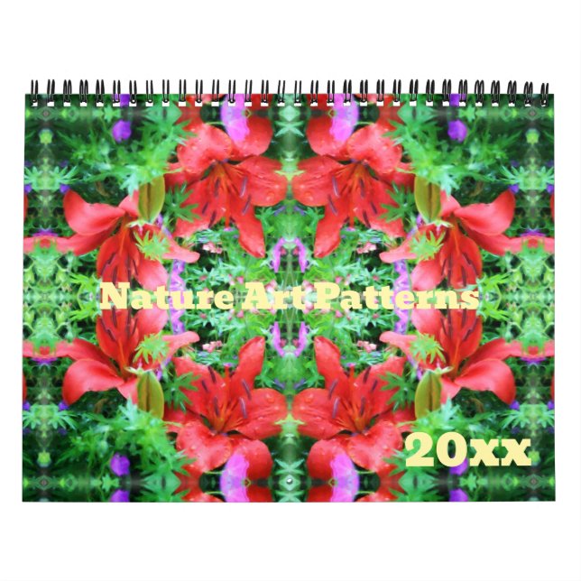 Calendrier Nature Art Patterns (Protection)