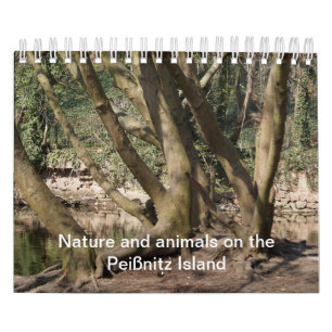 Calendrier Nature et animals on the Peißnitz Island