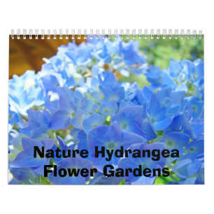 Calendrier Nature Hydrangea Flower Gardens Photographie