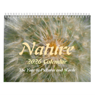 Calendrier Nature The Year In Pictures And Words 2026
