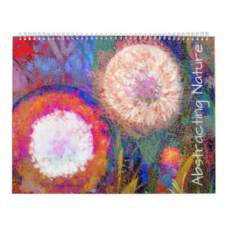 Calendrier naturel abstrait