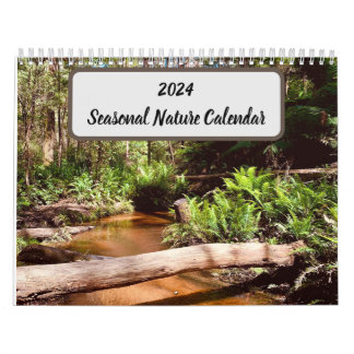 Calendrier naturel saisonnier 2024