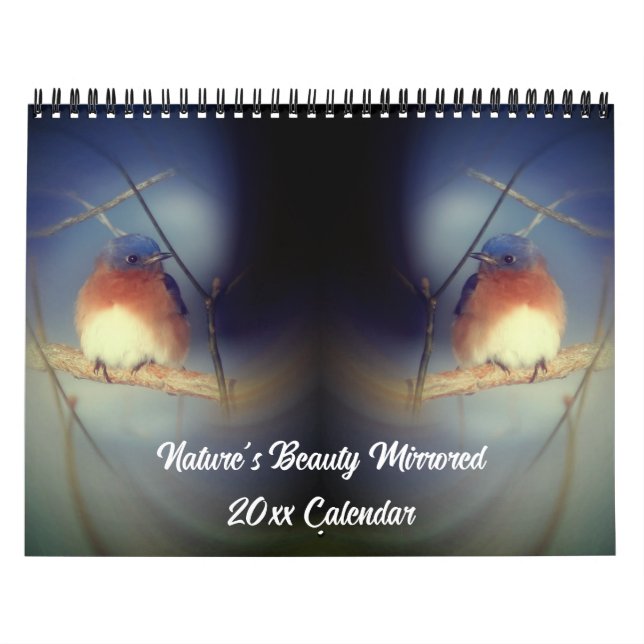Calendrier Nature's Beauty Mirrored Photography  (Protection)