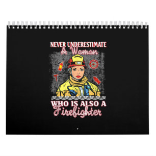 Calendrier Ne Sous-Estimez Jamais La Femme Qui Est Également 