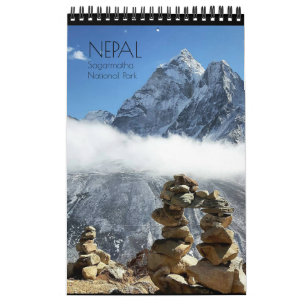 Calendrier Népal 2025, Sagarmatha / Everest Trek