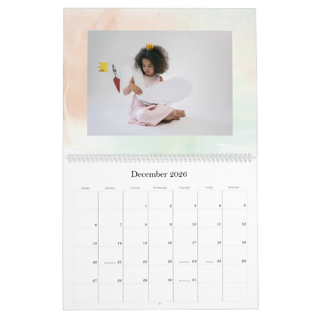 Calendrier Noël Merriest Poinsettia (Dec 2026)